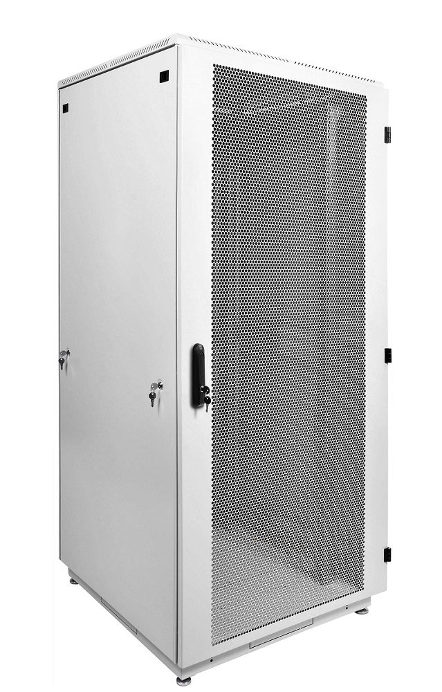 ЦМО ШТК-М-33.6.8-44АА Шкаф телекоммуникационный напольный 33U (600х800) дверь перфорированная (2шт)