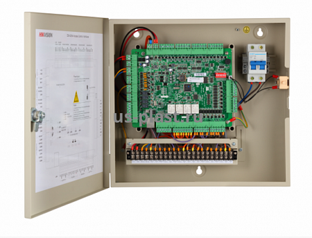 HikVision DS-K2604 (White) Сетевой контроллер доступа на 4 двери, 100000 карт, 300000 событий, RS485